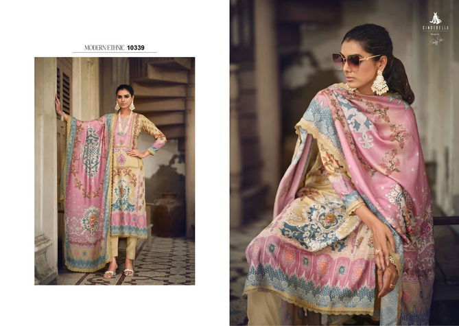 Raaya By Cinderella 10339-10344 Printed Salwar Suits Catalog